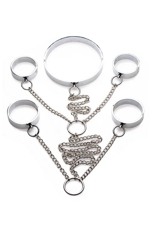 5 Piece Stainless Steel Shackle Set