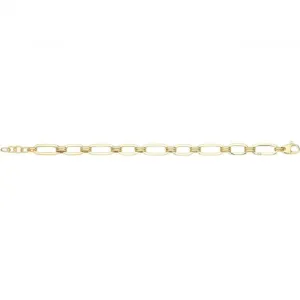 9ct Yellow Gold Hollow Bracelet NK447B