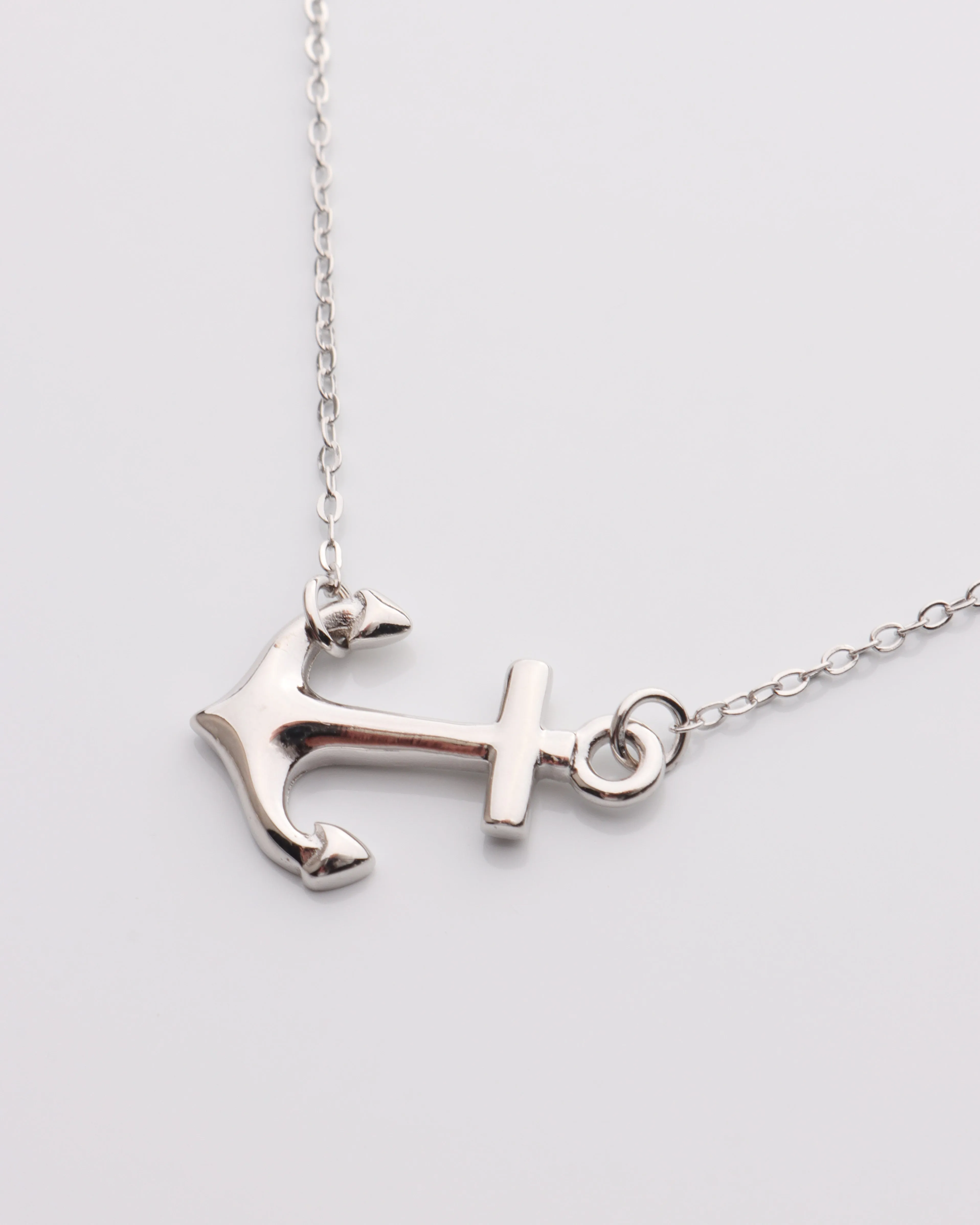 Anchor Charm Necklace