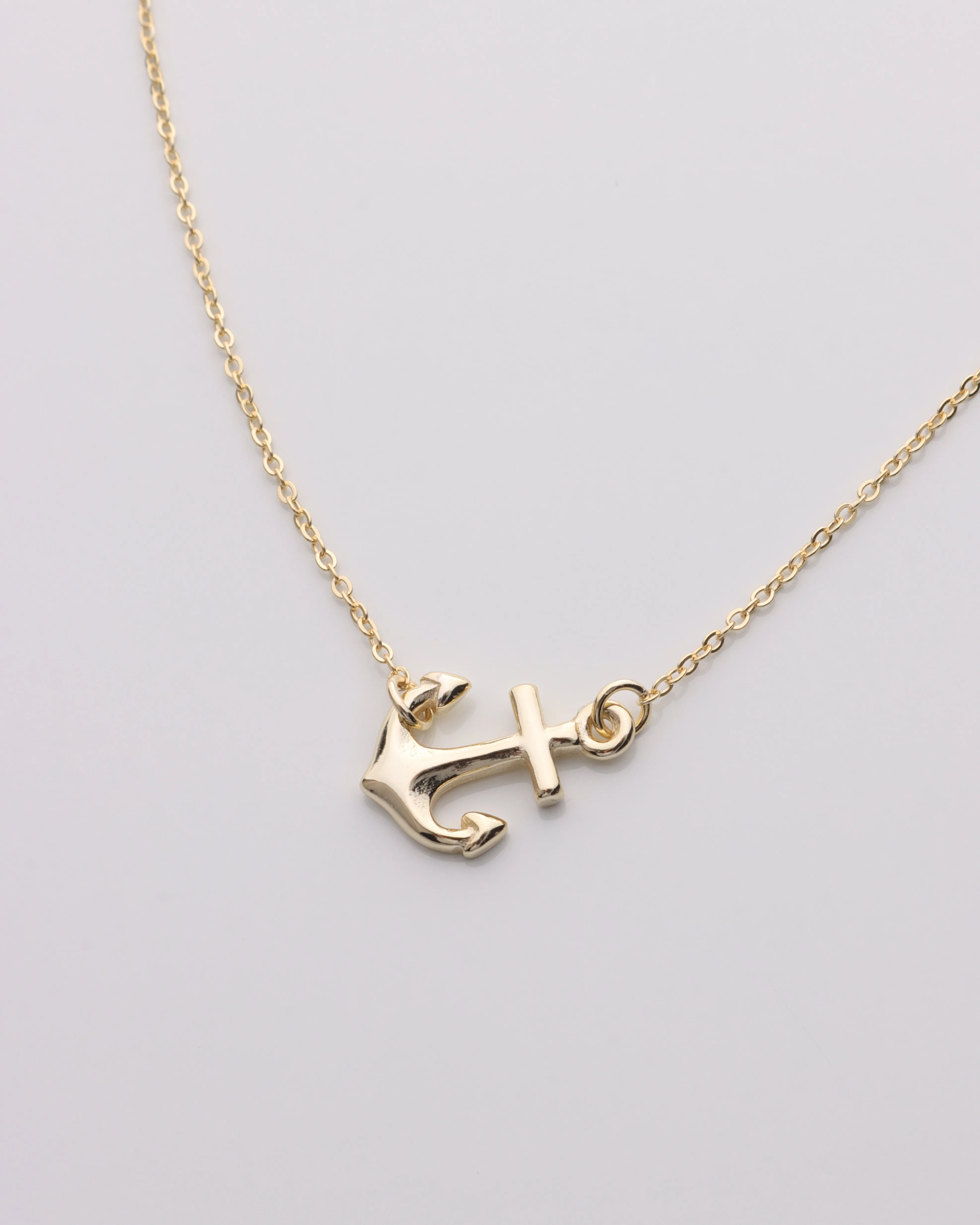 Anchor Charm Necklace