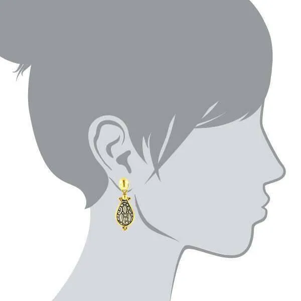 Antiquities Couture Antioch Teardrop Earrings