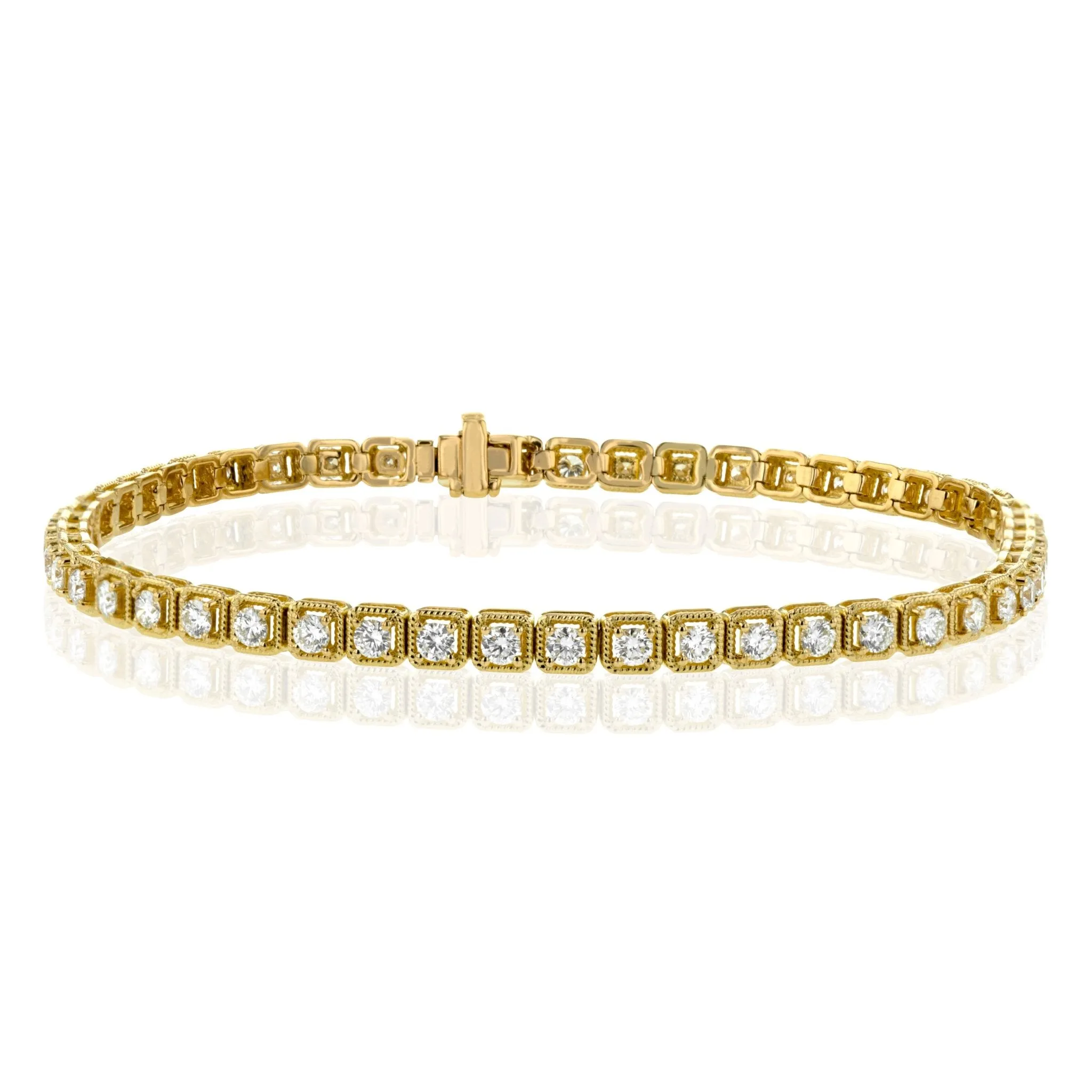 Bracelet in 18k Gold with Diamonds