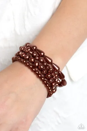 Bracelets Gossip PEARL - Brown B306