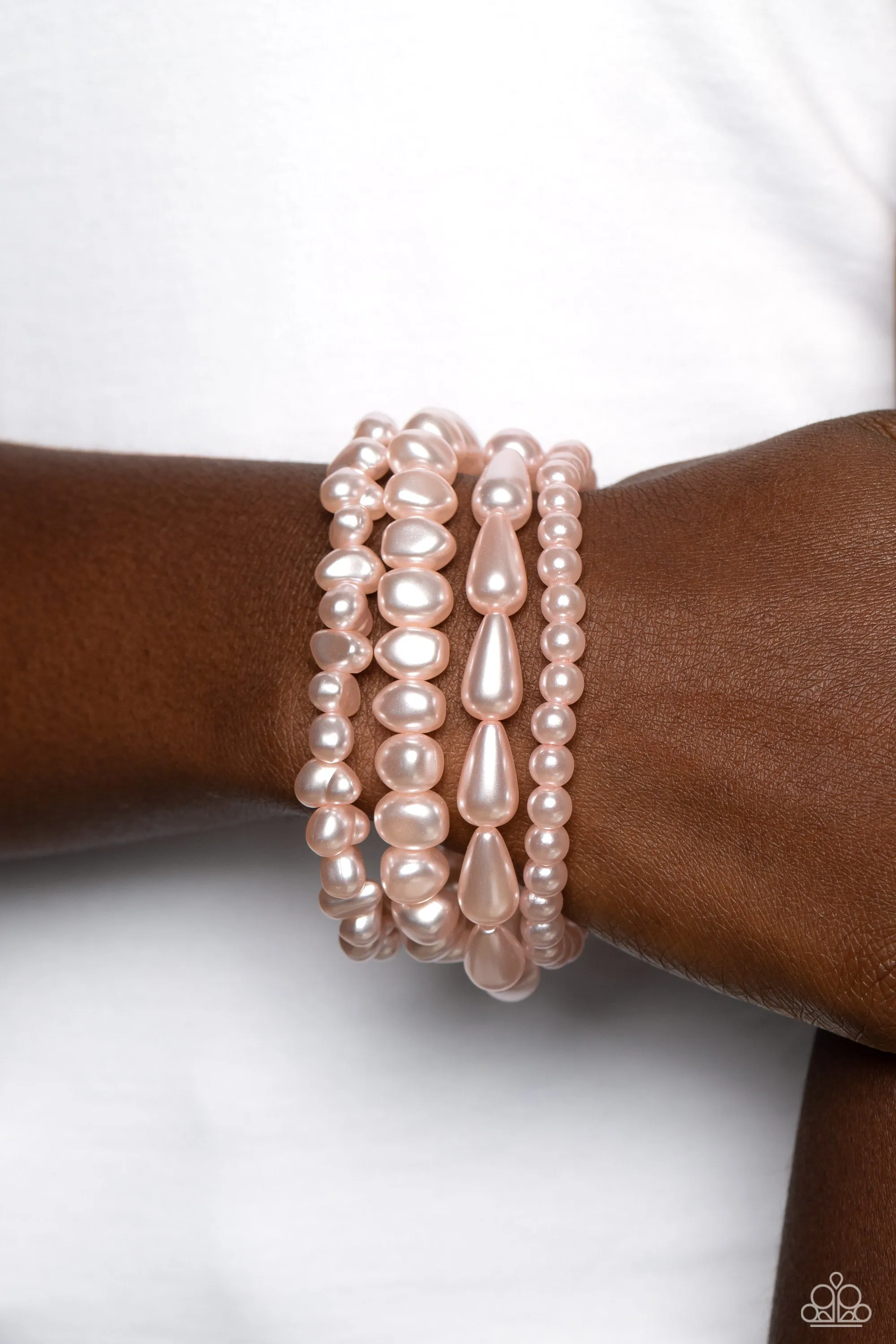 Bracelets Gossip PEARL - Pink B306