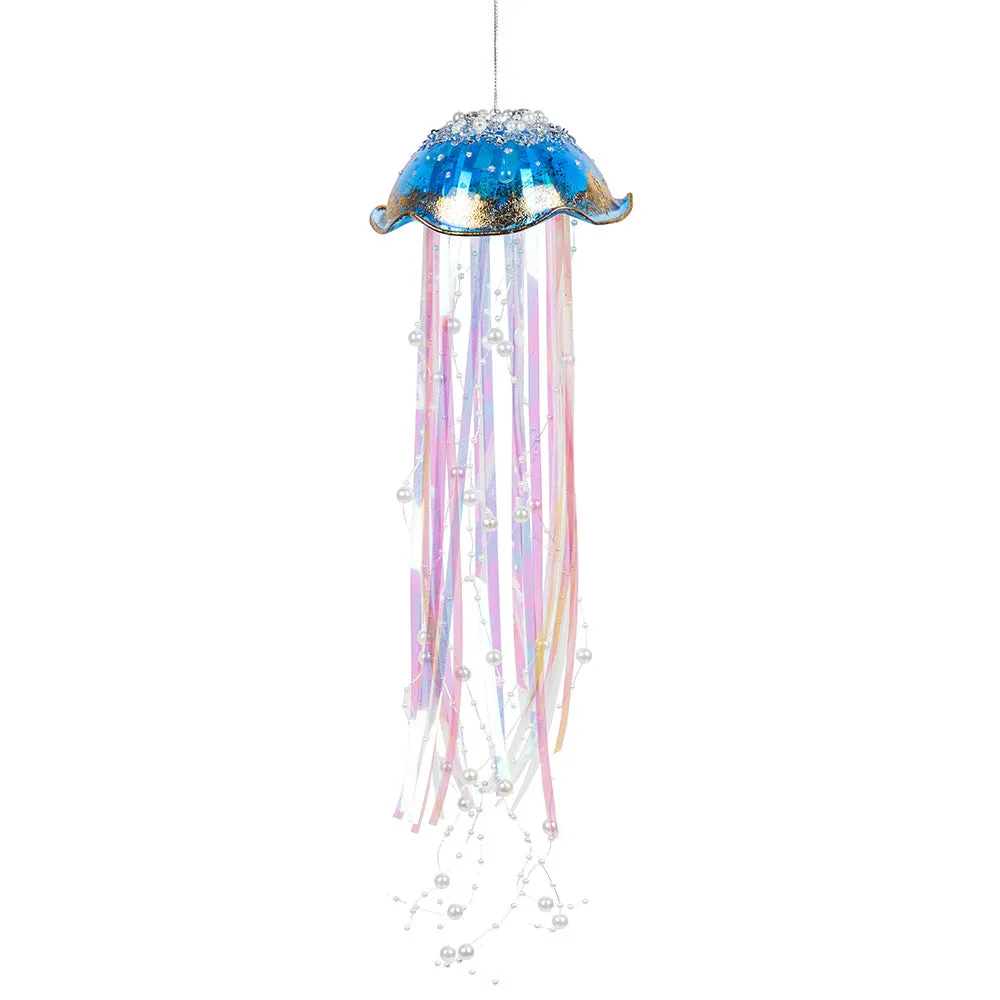 Bulk Artificial Jellyfish Ornaments Christmas Hanging Ornaments Wholesale