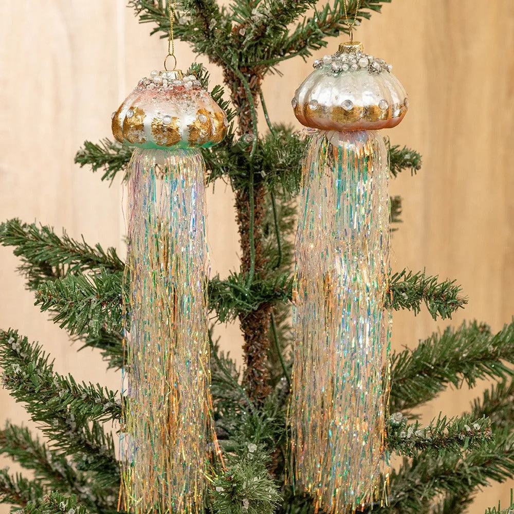 Bulk Artificial Jellyfish Ornaments Christmas Hanging Ornaments Wholesale