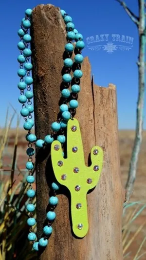 Cactus Kate Necklace from Crazy Train