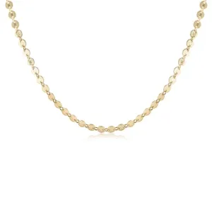 choker infinity chic 15" chain - gold by enewton