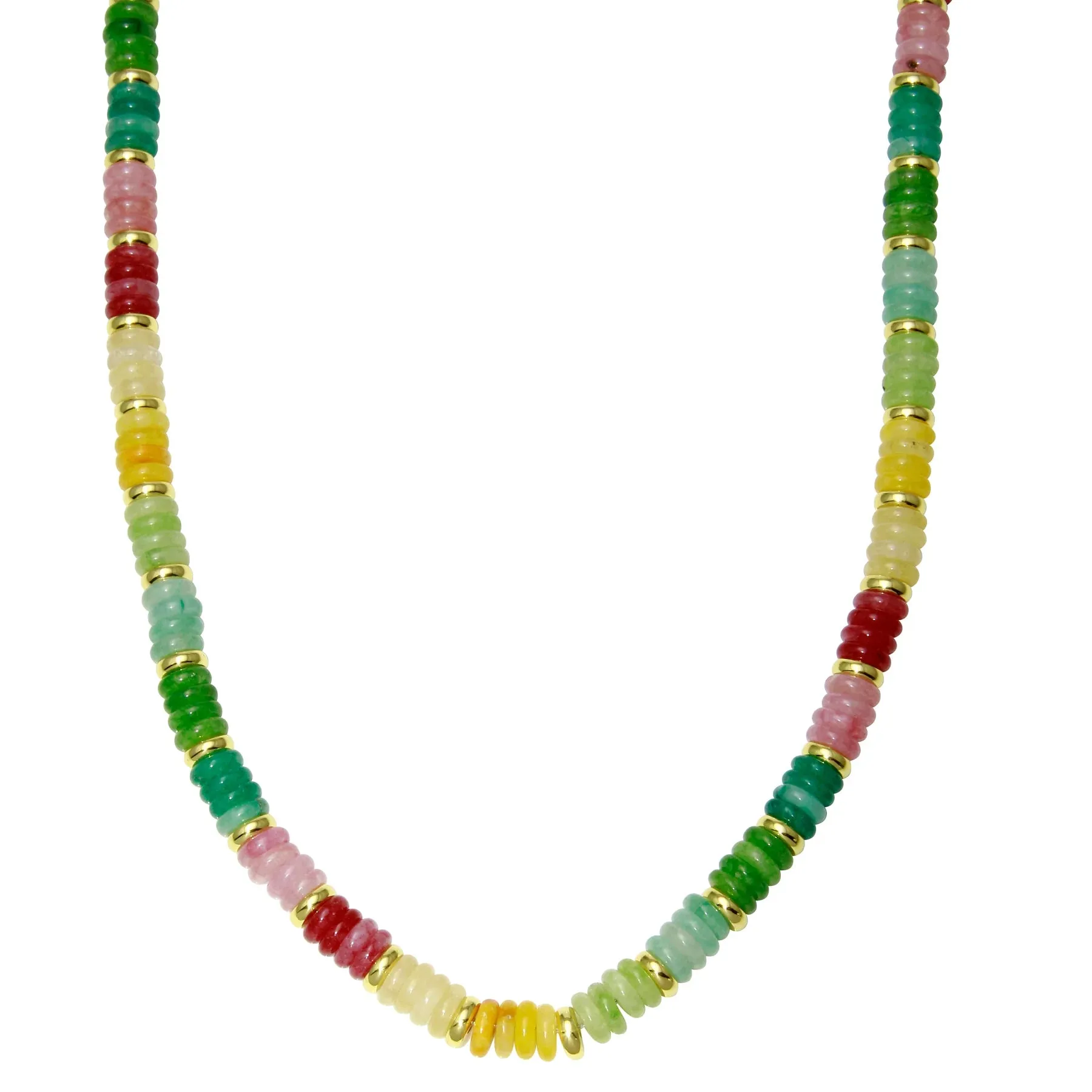 Colored Pukka Necklace