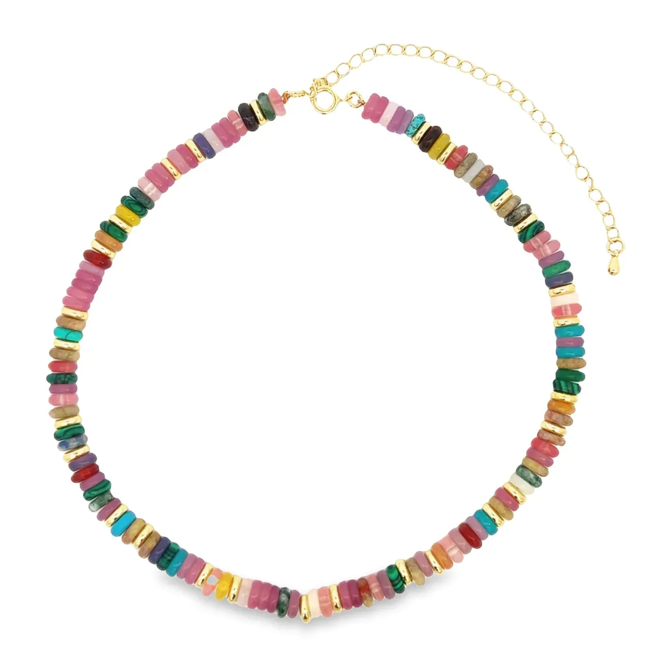 Colored Pukka Necklace