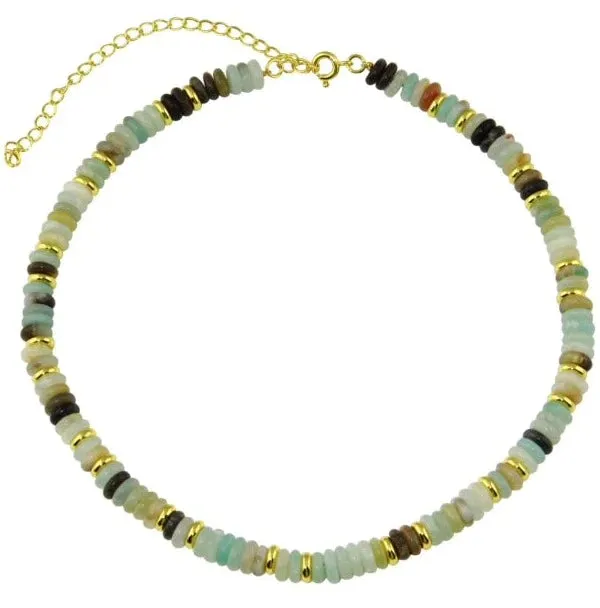 Colored Pukka Necklace