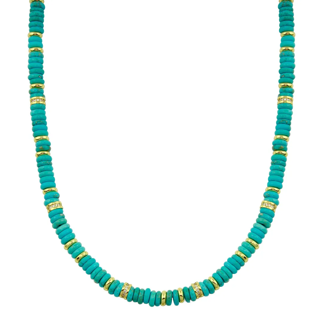 Colored Pukka Necklace