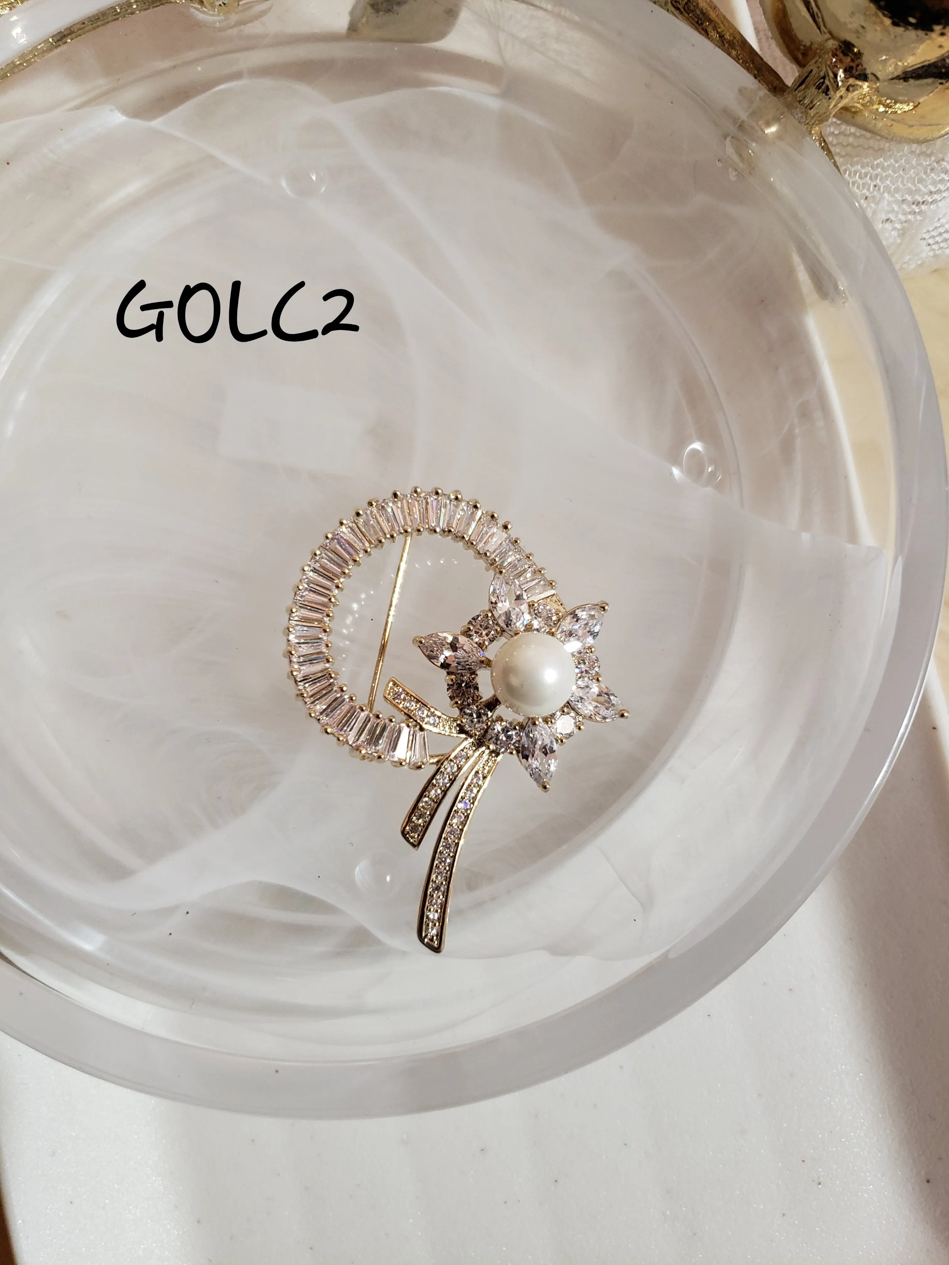 Cubic Zirconia Brooches 4 Styles To Choose From