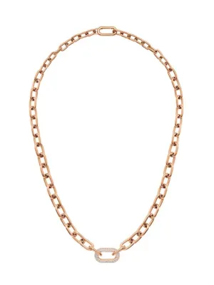 Daniel Wellington Crystal Link Necklace RG