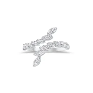 Diamond Marquise Open Wrap Ring