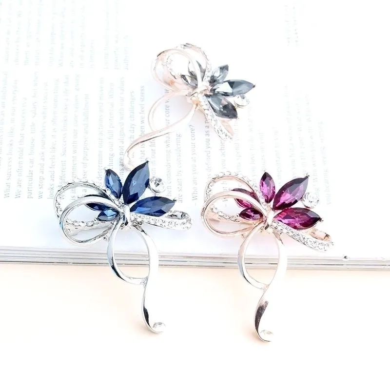 Elegant Formal Plant Alloy Inlay Alloy Unisex Brooches