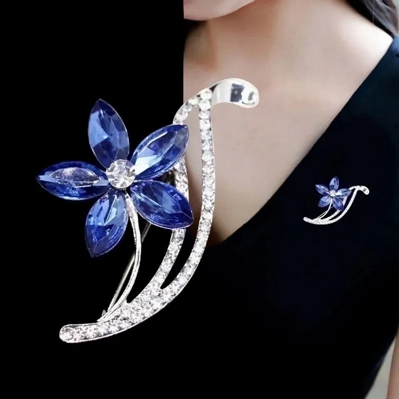 Elegant Glam Pin Geometric Alloy Plating Inlay Artificial Pearls Rhinestones Shell Women's Brooches