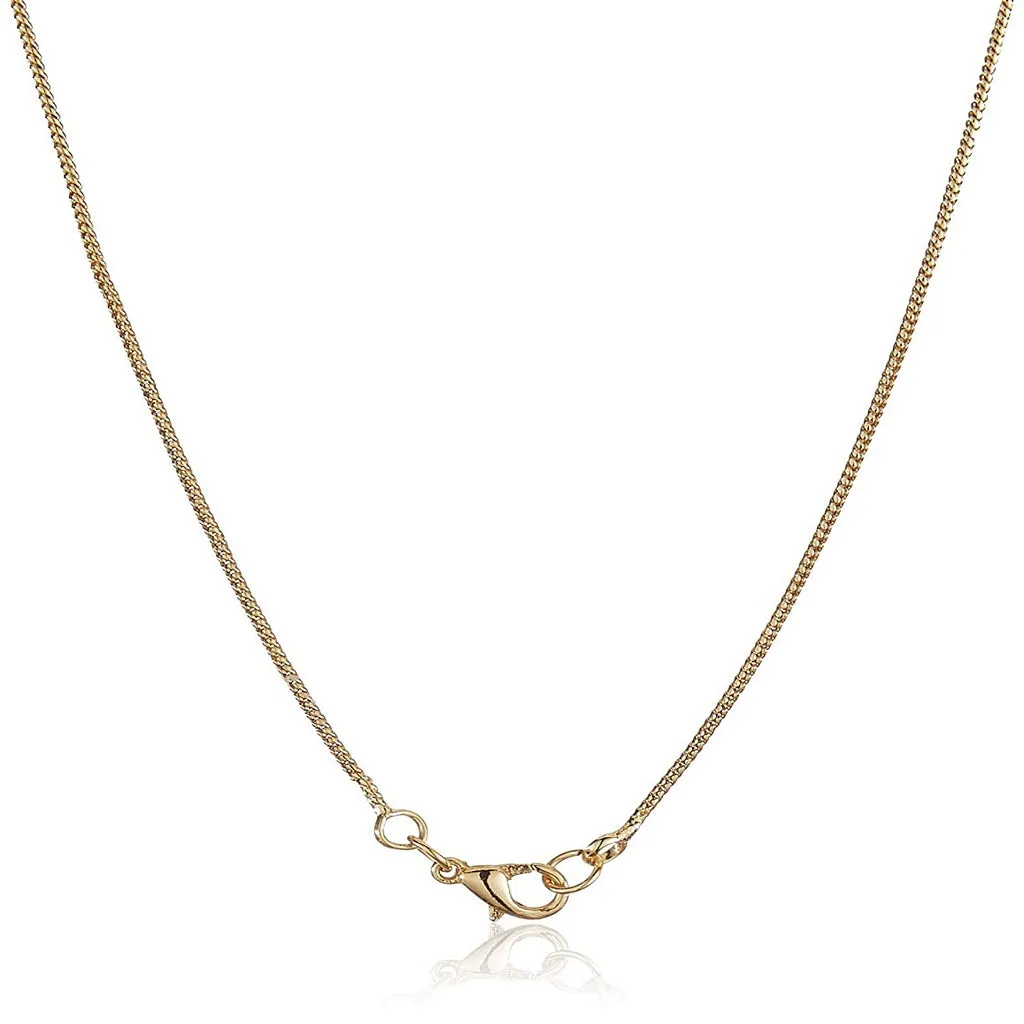 Estele American Diamond Gold Plated Pendant for women