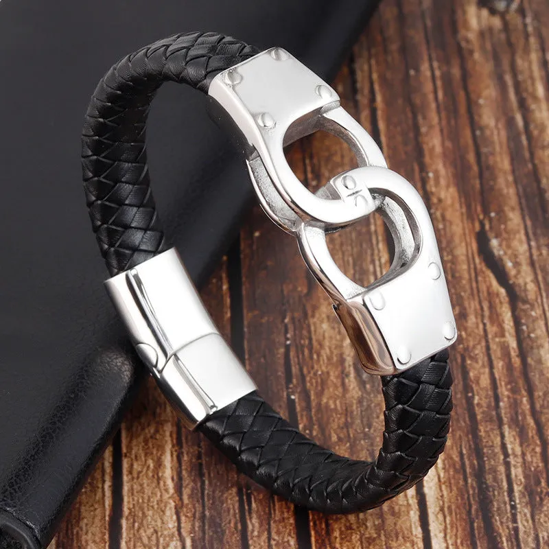 Jewelry Multilayer Braided Leather Bracelet