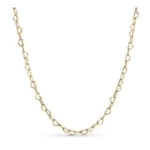 Joined hearts 14k Gold Plated  necklace