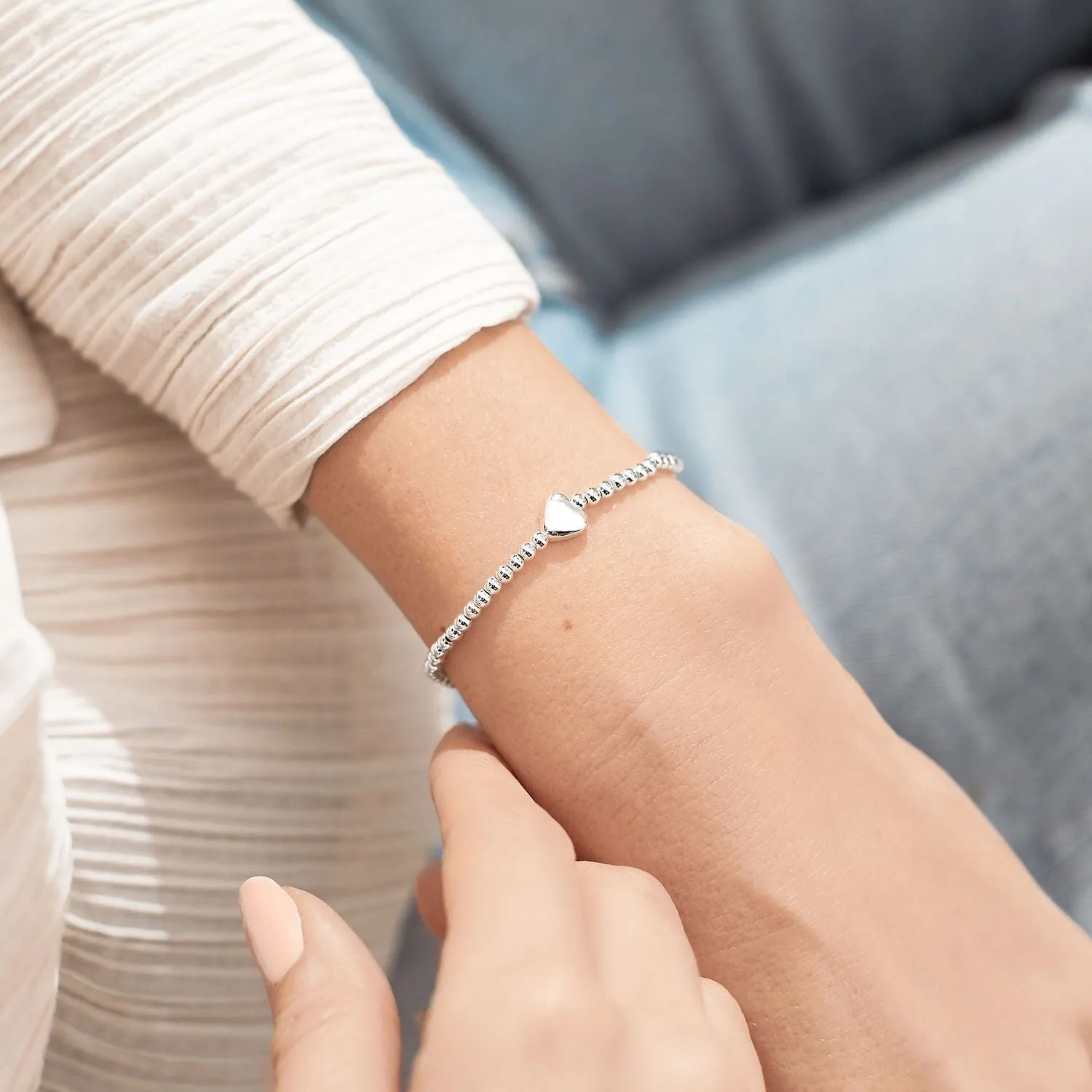 Joma Jewellery Silver A Little 'Wonderful Nan' Bracelet