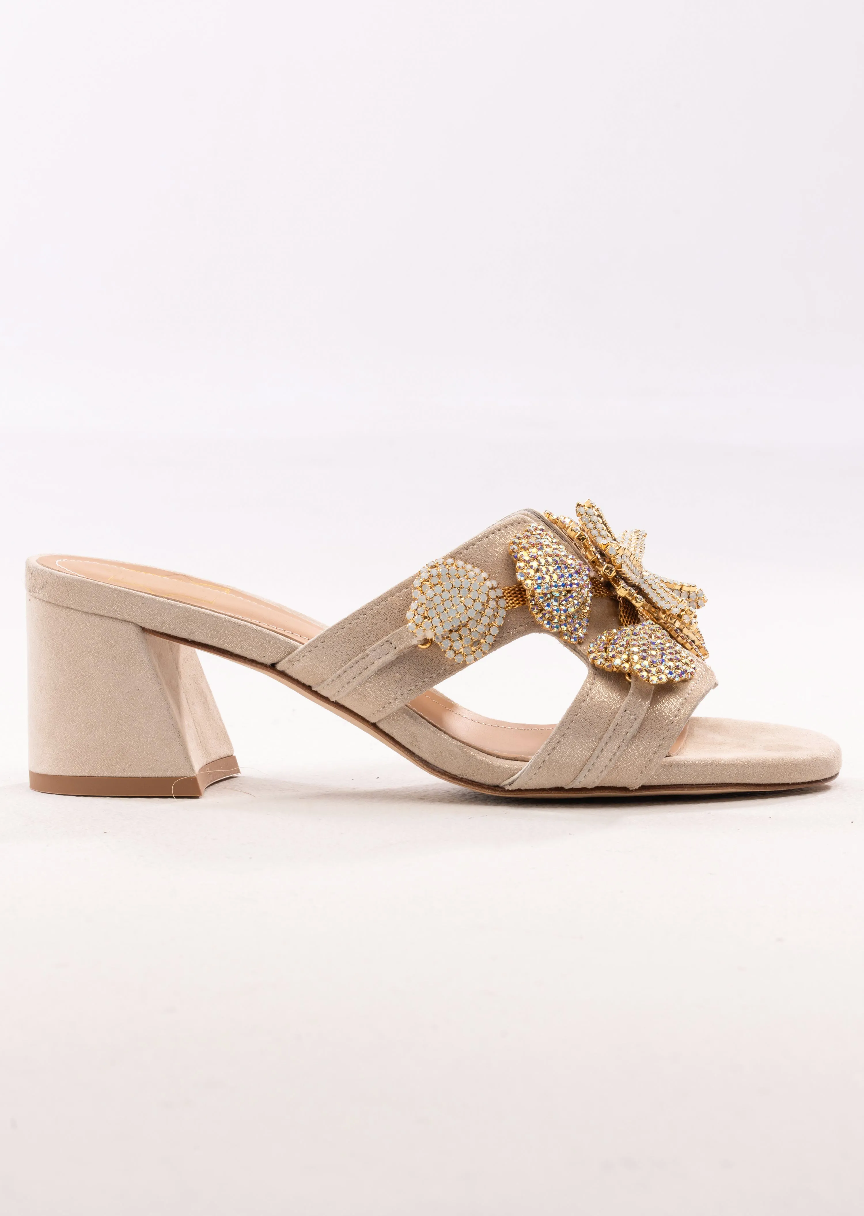 Kailini Vamp Sandal in Natural