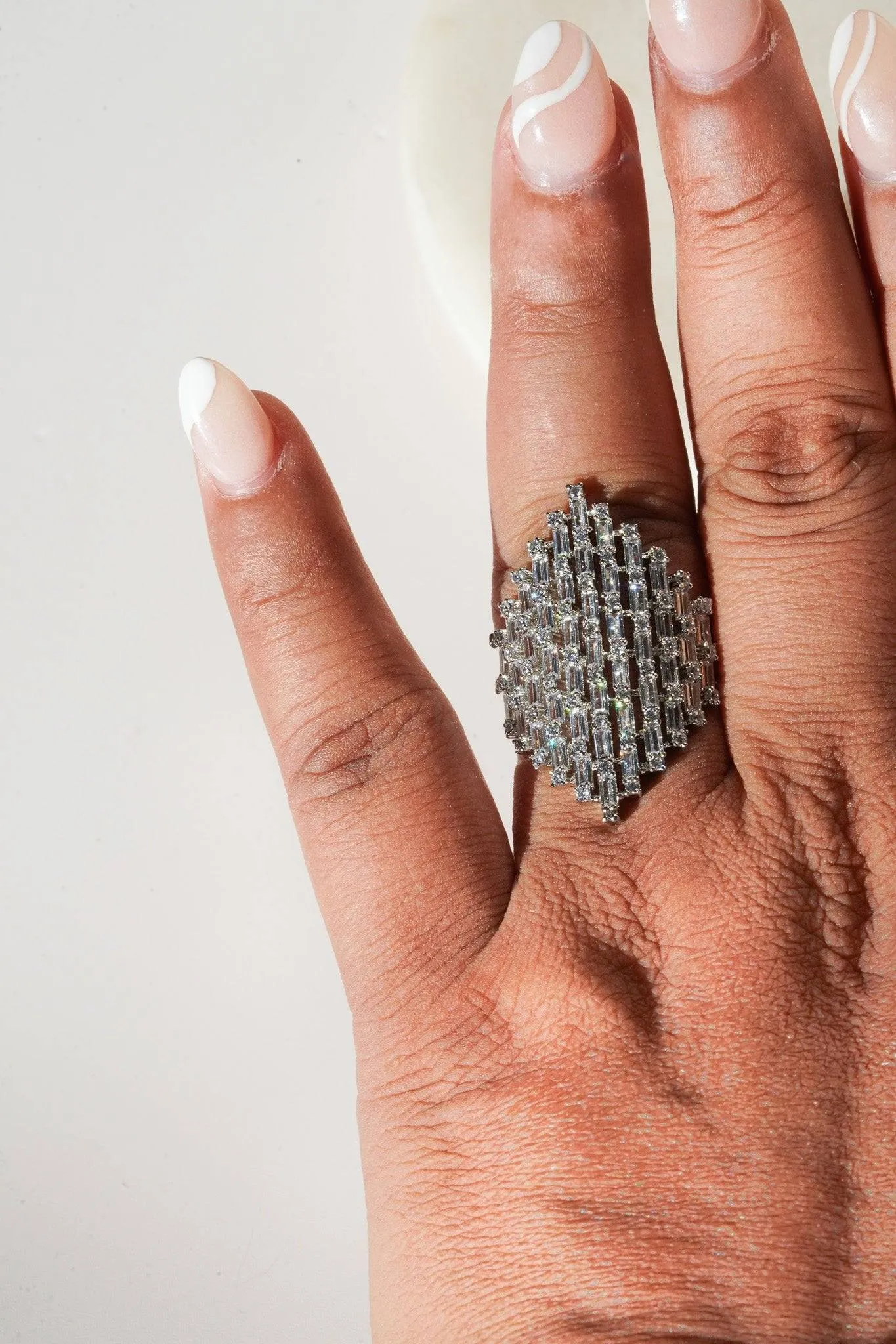 Kiran - Geometric Adjustable AD Ring