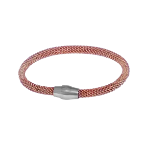 Lab Magnetic Sparkling Texture Claps Bracelet Nelissima