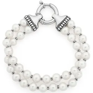 Luna Two Strand Pearl Bracelet