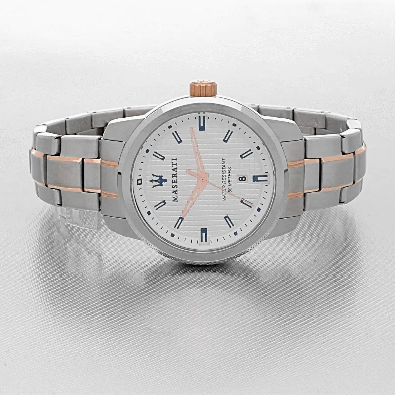 Maserati Successo White Watch