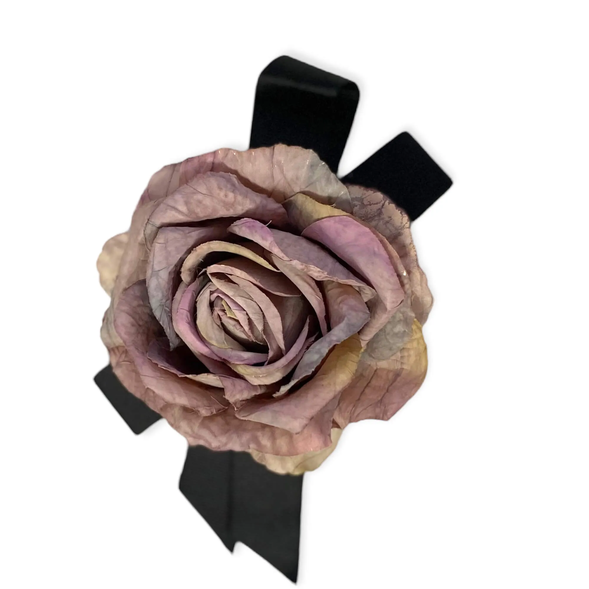 Oversized Floral Pastel Rose Brooches