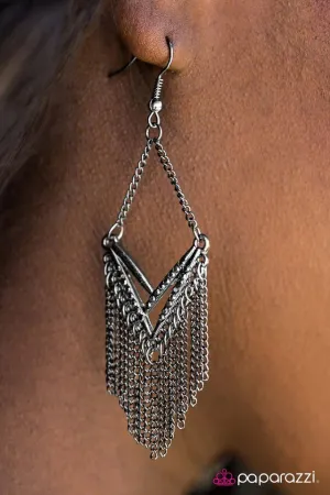 Paparazzi Earring ~ Own It! - Black