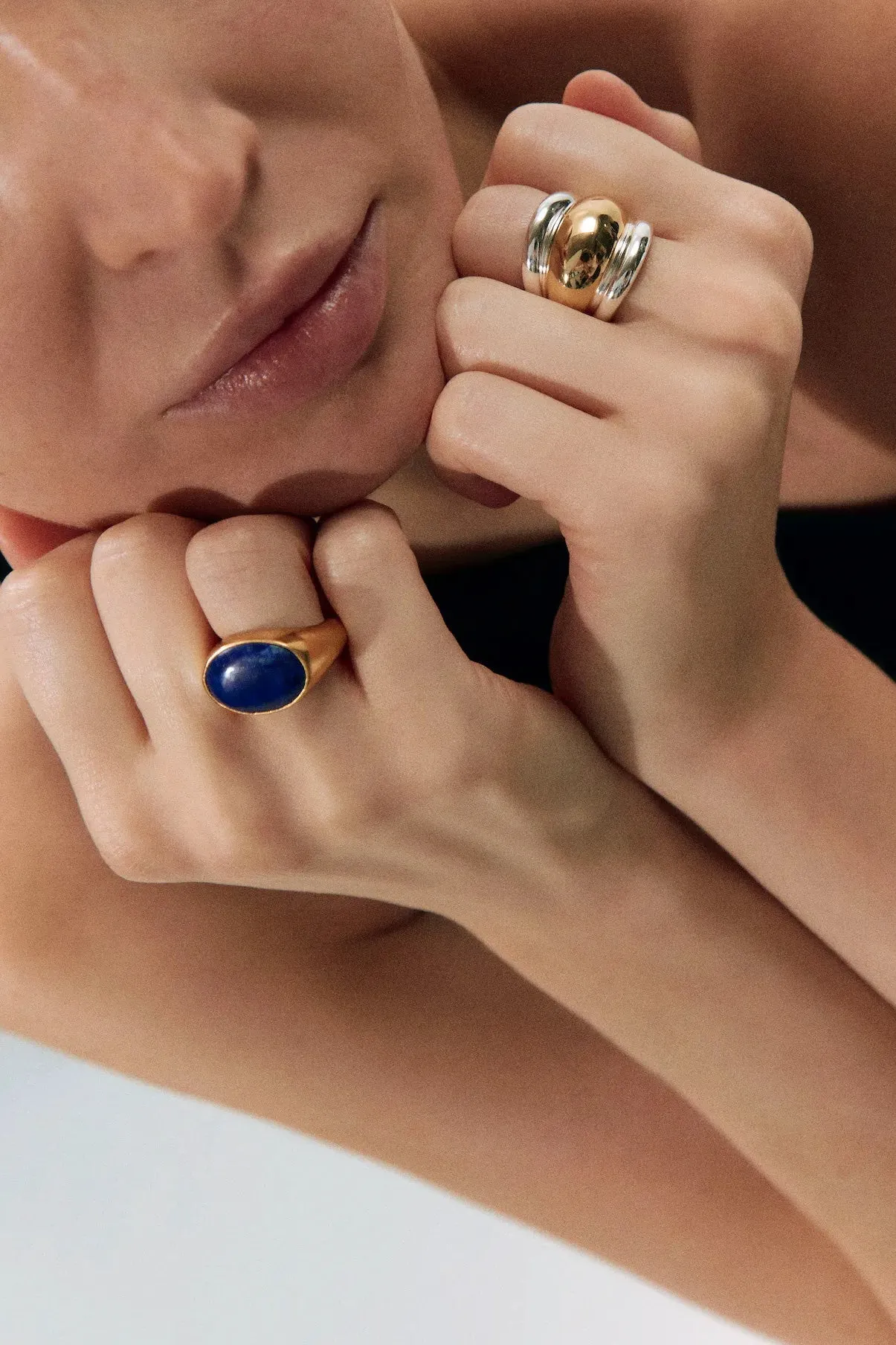 Shyla Serifos Lapis Ring