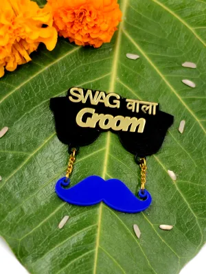 Swag Wala Groom Brooch