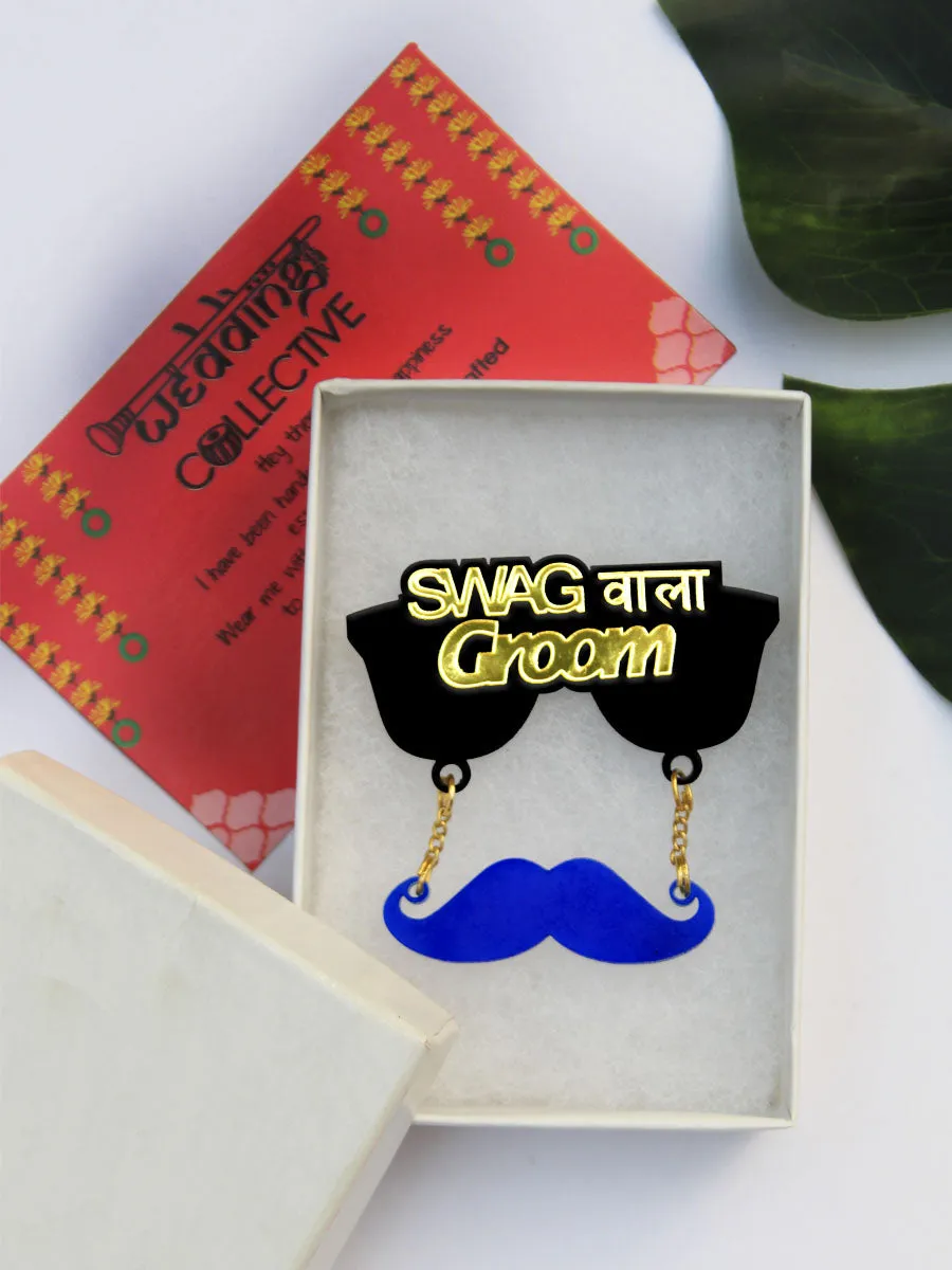 Swag Wala Groom Brooch