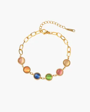 Tariel – Colorful stones – Stone-accent bracelet