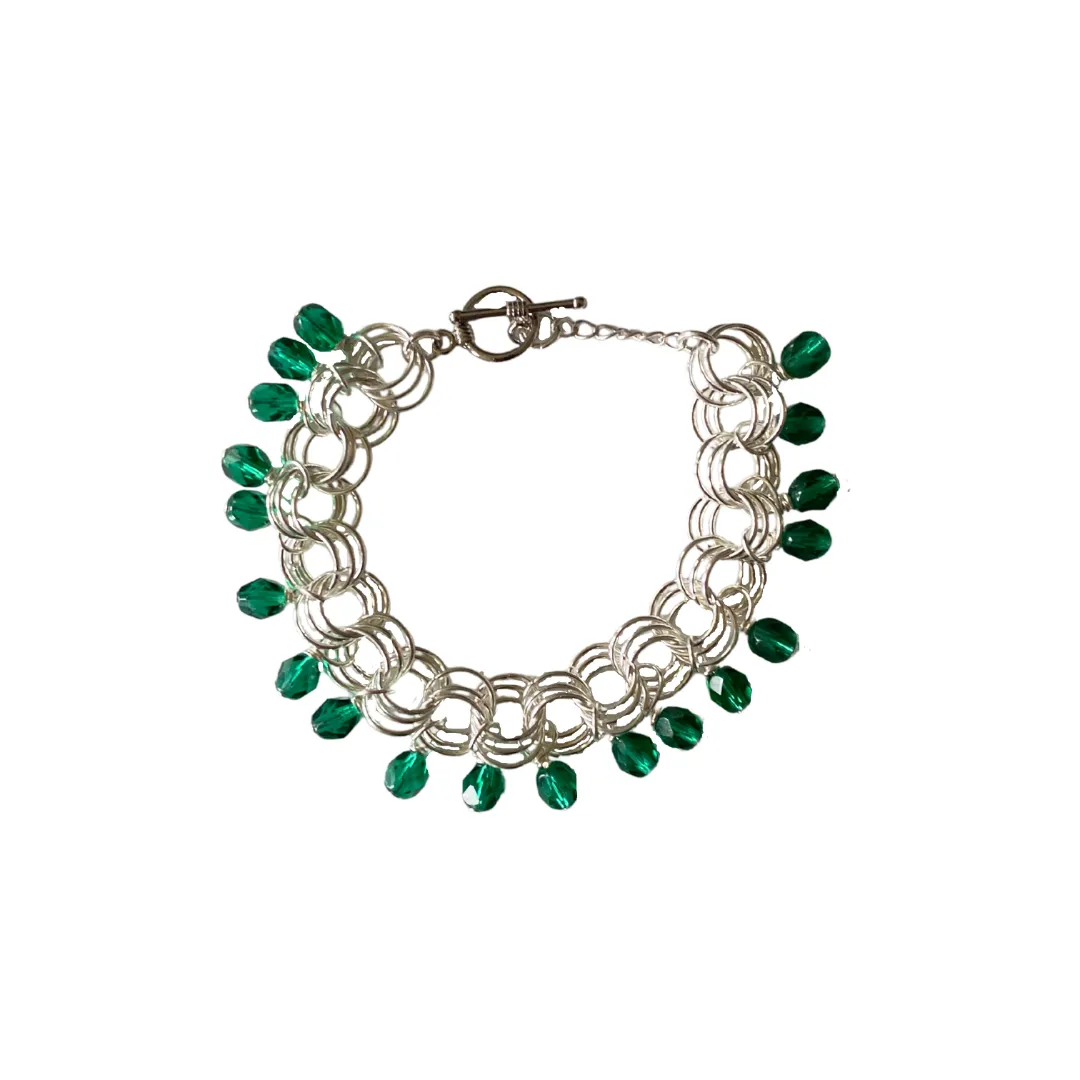 The Donna Bracelet in Teal