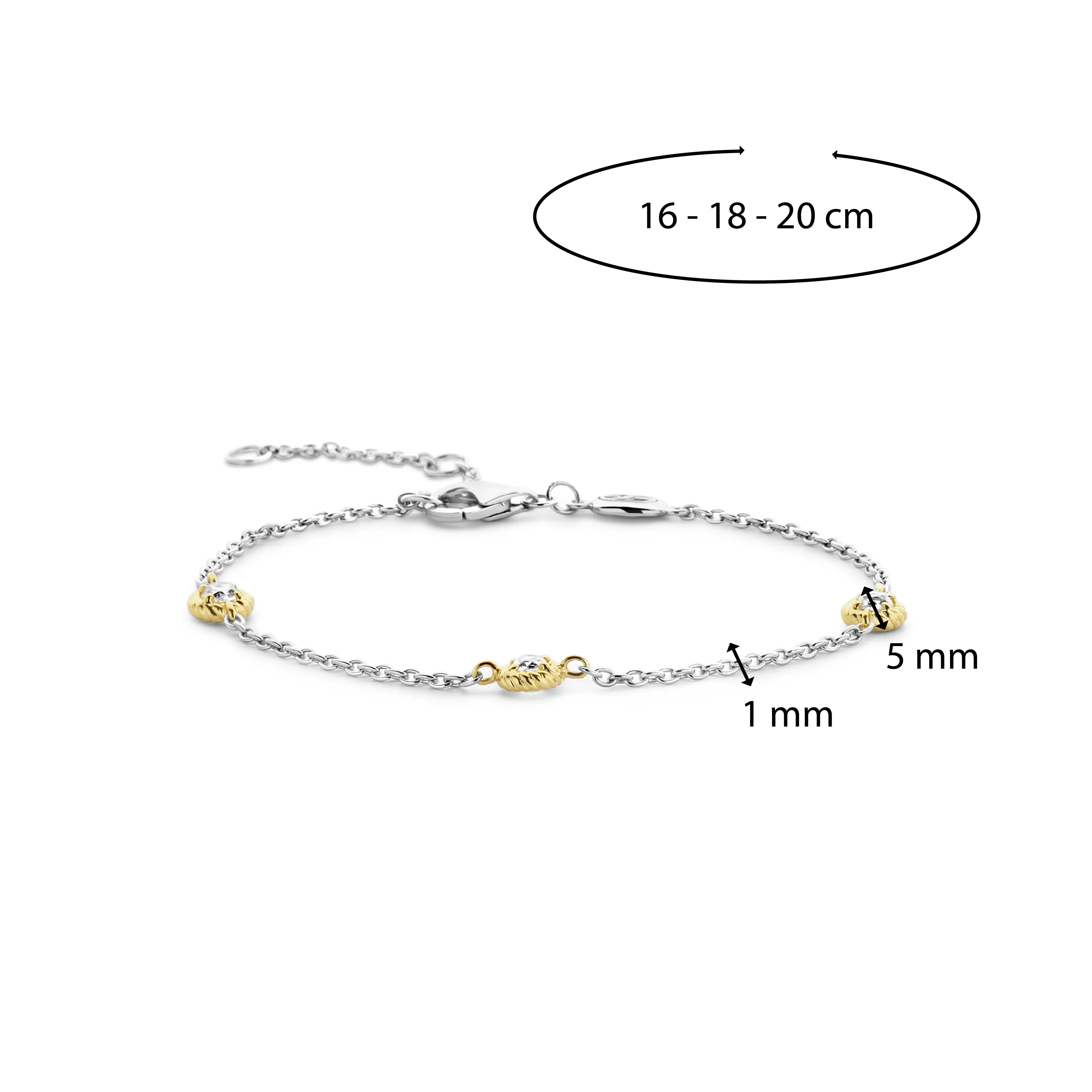 TI SENTO Bracelet 23027ZY