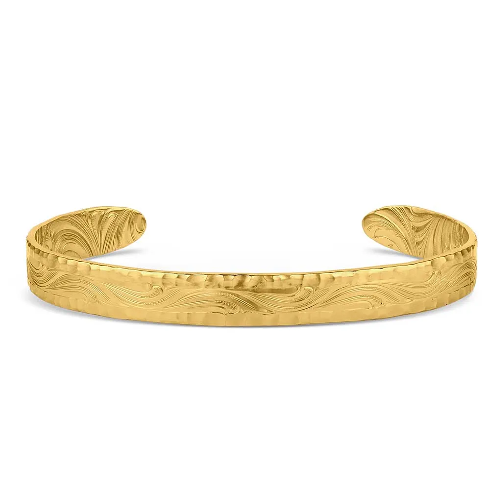 Timeless Treasure Chiseled Cuff Bracelet