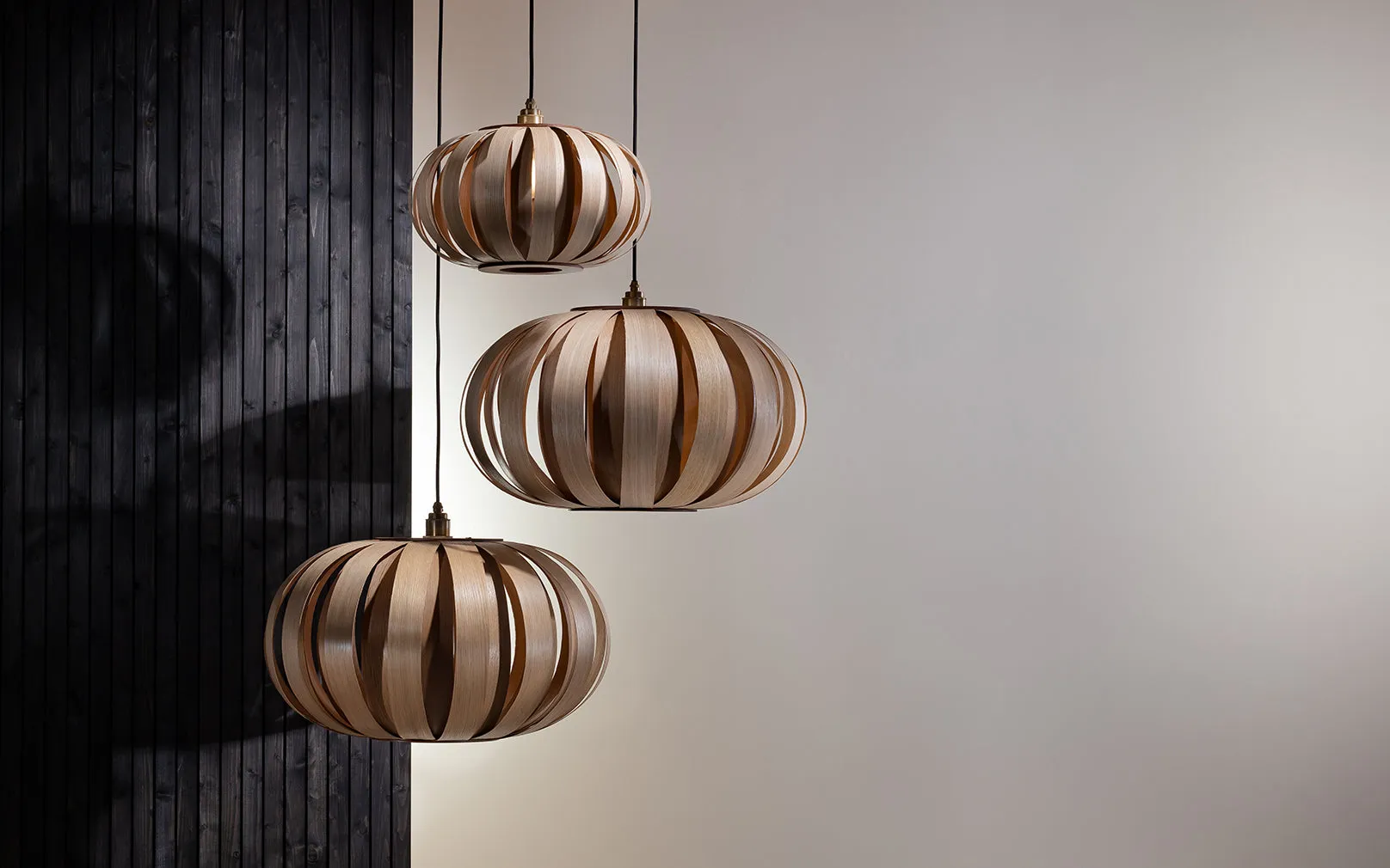 Urchin Pendant Range - Trio Cluster