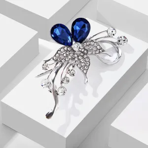 XSB055 - Elegant Silver Brooch